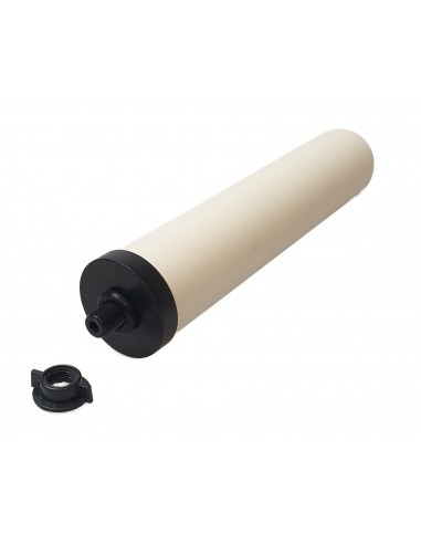 Keramikfilter KF400 mit Aktivkohlekern (2) mit Plastik-Flügelschraube