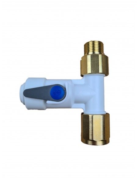 Winkel-Absperr-Eckventil 3/8 BSP auf 3/8''