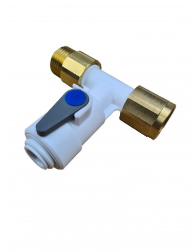 Winkel-Absperr-Eckventil 1/2 BSP x 3/8''