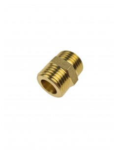 Doppelnippel Connector 1/2'' Messing 2