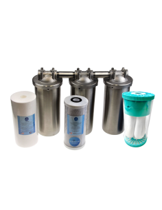 Hauswasserfilter | HA600 Trio mit UF600 + Akvikohle(HF50) und HF55