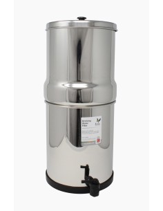 Notfall Wasserfilter mit 2x Doulton ATC Super Sterasyl Filterpatronen. Macht bis zu 13L sauberes Trinkwasser pro Tag