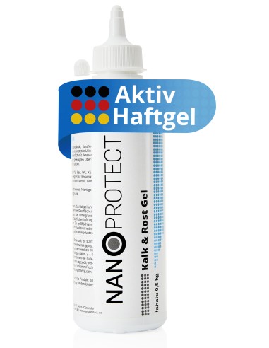 Eisen Kalk und Rost Gel