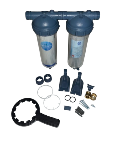 Der Quellklar Wohnmobil (WoMo) Wasserfilter: damit auch unterwegs sauberes Wasser fließt. Mit Aktivkohle- und Ultrafilter 2