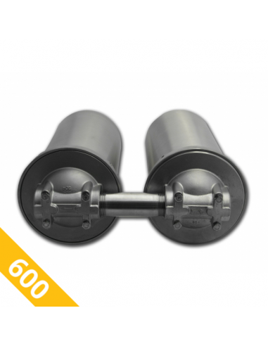 HA 620 | Doppelter Wasserfilter für die Hauswasserversorgung