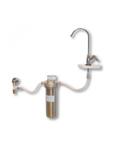 Wasserfiltergehäuse aus Edelstahl VA (KS 500)