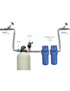 Ammonium Filter für Brunnenwasser durch Belüftung des Wassers 2