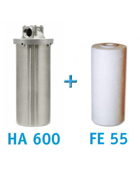 Optional: Upgrade des Filtergehäuses zur Edelstahlgehäuse