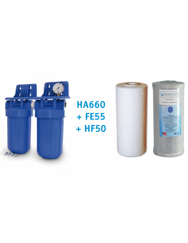 Wasserfilter zur entfernung von Eisen und Mangan aus dem Wasser