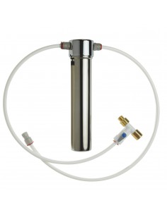 Einbau Wasserfilter aus Edelstahl zur Trinkwasserreinigung